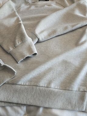 Light Gray Women's Crewneck Sweatshirt